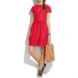Madewell Lattice Work eyelet dress | sz. 4